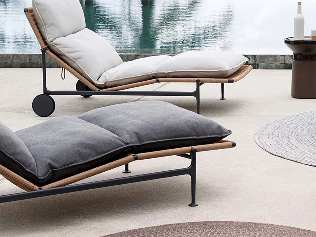 Zenith Lounger - Blend Linen 4 Zenith Lounger - Blend Linen - Image 2