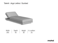 Argo Sunbed 16 Argo Sunbed -Outdoor Furniture argo lettino talenti 4