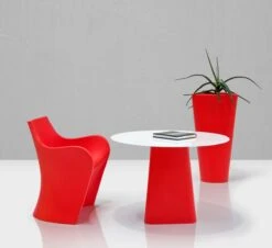 Adam Ø 80 Outdoor Table -Outdoor Furniture b line adam tavolo