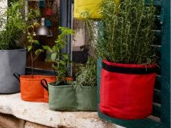 Balcony Round Pot 10L -Outdoor Furniture bacsac balcony round pot 10 l