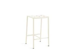 Hay Balcony Bar Stool H. 65 -Outdoor Furniture balcony bar stool 65 hay chalk beige