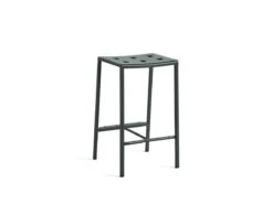 Hay Balcony Bar Stool H. 65 -Outdoor Furniture balcony bar stool 65 hay dark forest 1