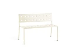 Hay Balcony Dining Bench -Outdoor Furniture balcony dining bench hay chalk beige