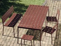 Hay Balcony Dining Bench -Outdoor Furniture balcony dining bench hay outdoor 2