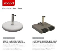 Onda Umbrella -Outdoor Furniture base 1 1