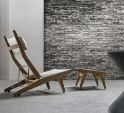 Bay Reclining Chair 9 Bay Reclining Chair -Outdoor Furniture bay sdraio teak ambiente 2 gloster