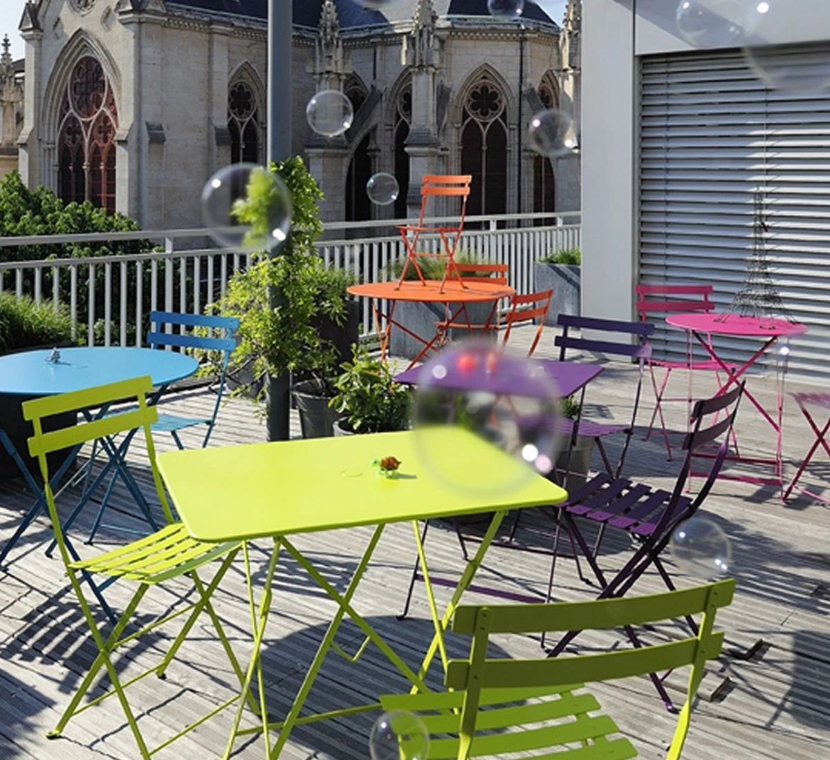 Bistro 71x71 Folding Table 5 Bistro 71x71 Folding Table - Image 3