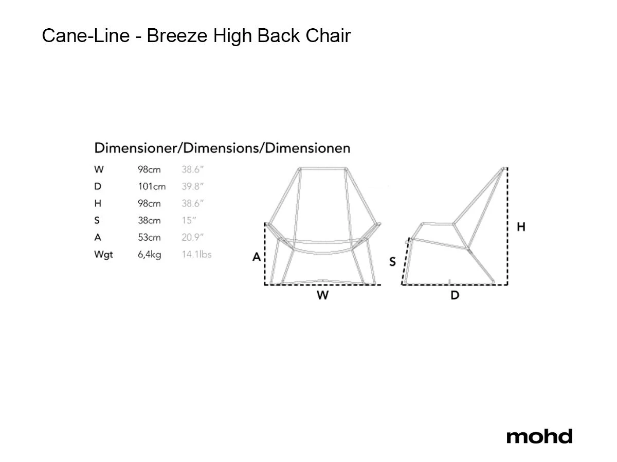 Breeze High Back Chair 22 Breeze High Back Chair - Image 20