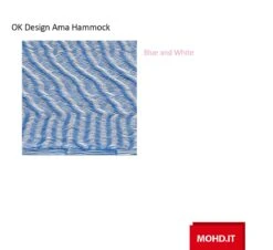 Ama Hammock Blue And White -Outdoor Furniture campione ama amaca blu e bianca ok design