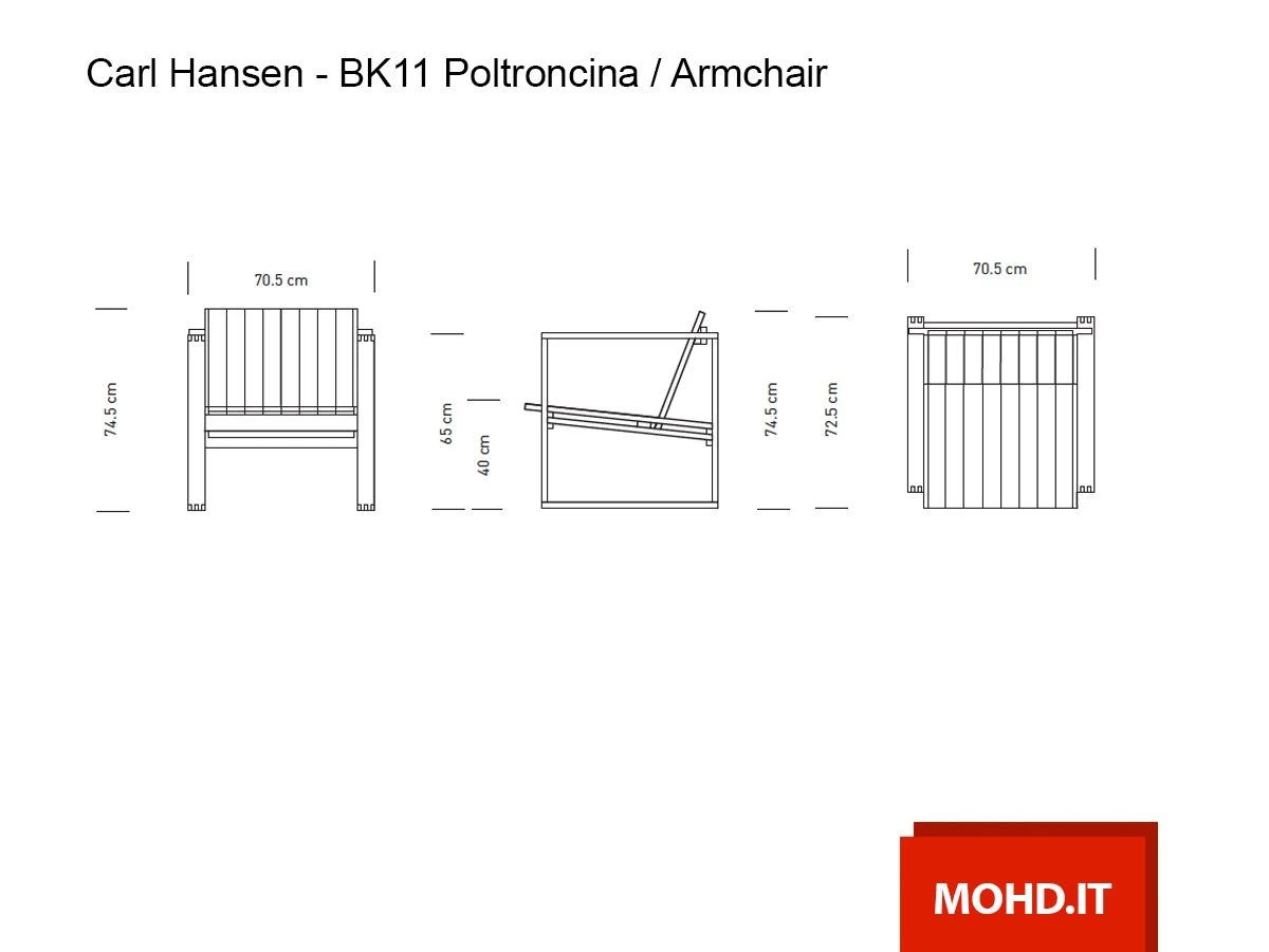 BK11 Armchair 6 BK11 Armchair - Image 4