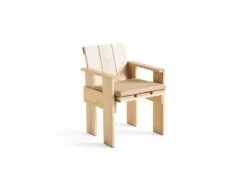 Hay Crate Seat Cushion For Dining Chair -Outdoor Furniture cratechairhaypinewoodcushion