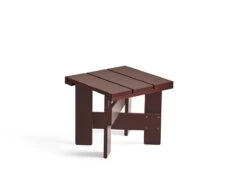 Hay Crate Low Table -Outdoor Furniture cratelowtablehayironred