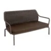 EMU Cross Two Seater Sofa - 41 Indian Brown -Outdoor Furniture crosstwoseatssofaemu