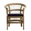 Palmachair In Rattan With Cushion -Outdoor Furniture cushion w. cover for palamchair phantom