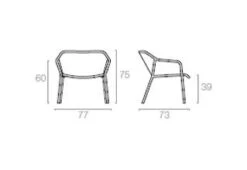 EMU Darwin Lounge Chair -Outdoor Furniture darwin armchair emu tecnica