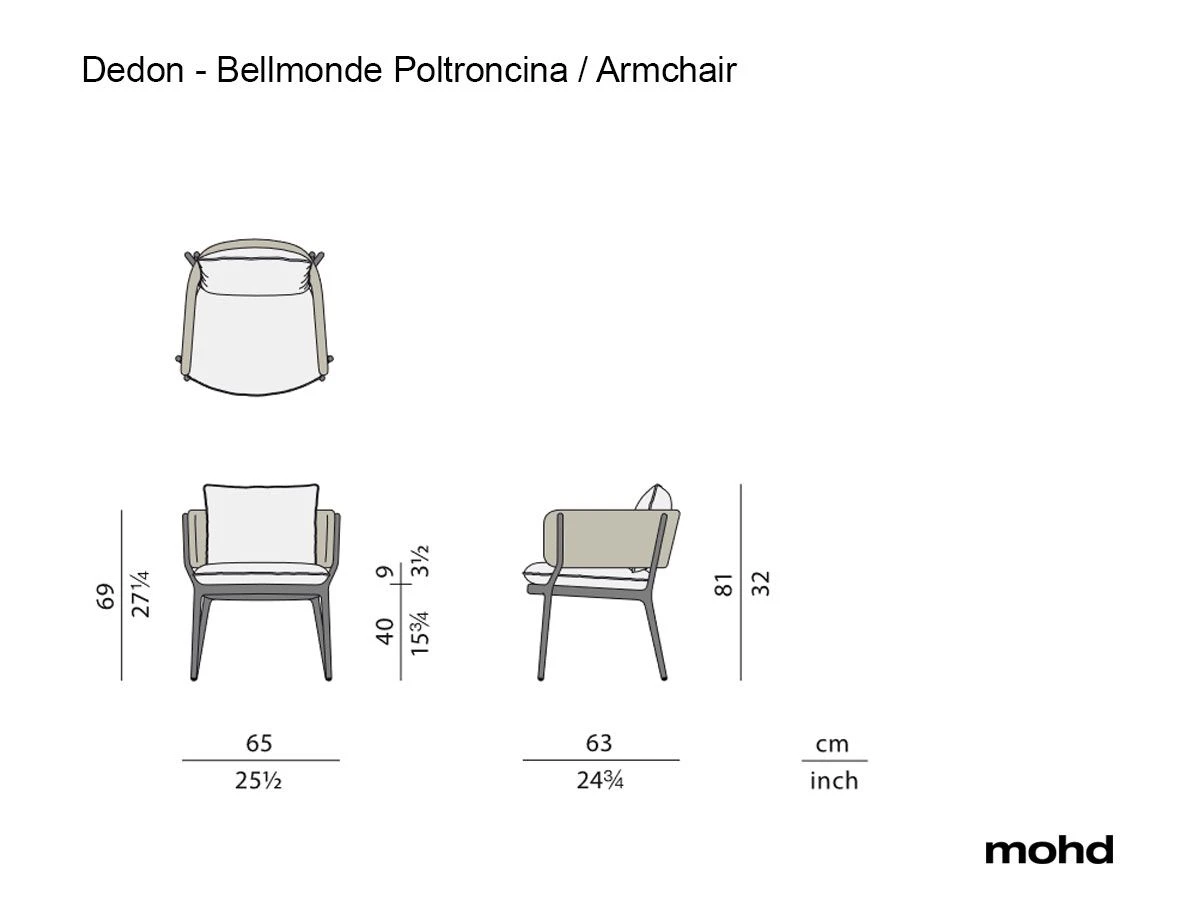 Bellmonde Armchair 8 Bellmonde Armchair - Image 6