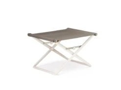 Seax Footstool -Outdoor Furniture dedon seax footstool lipari sail taupe
