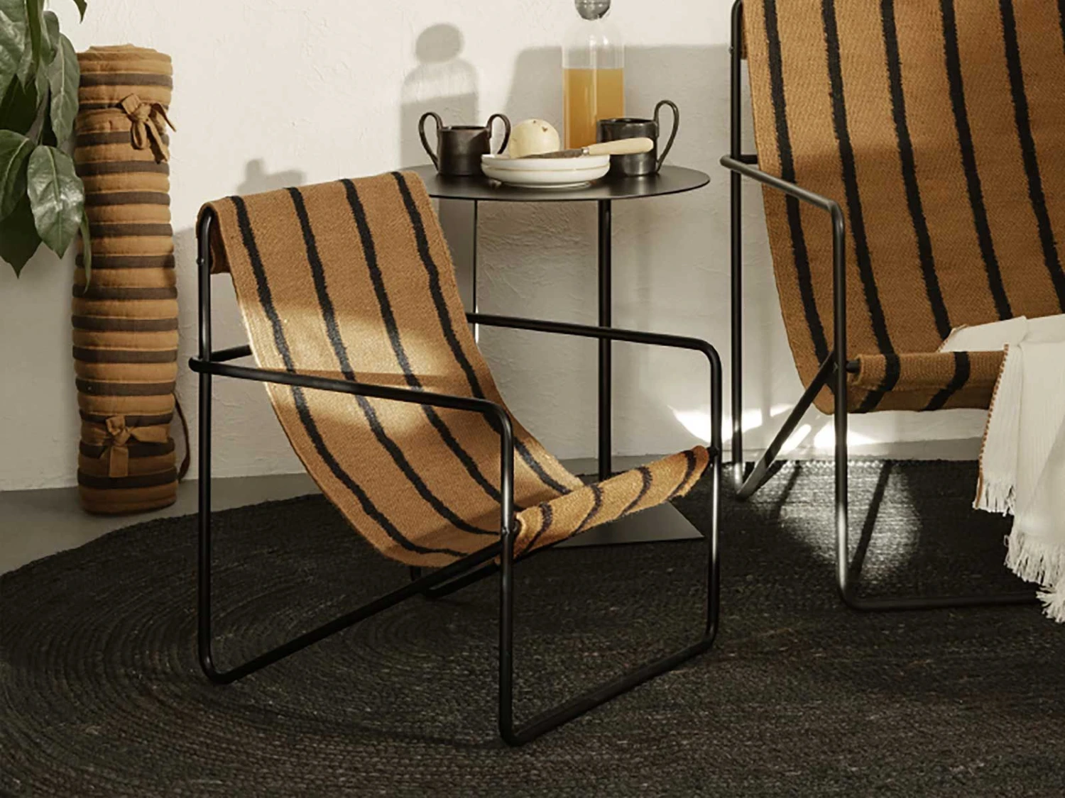 Ferm LIVING Desert Lounge Chair Black Frame 6 Ferm LIVING Desert Lounge Chair Black Frame - Image 4