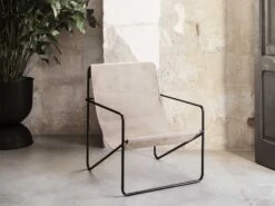 Ferm LIVING Desert Lounge Chair Black Frame