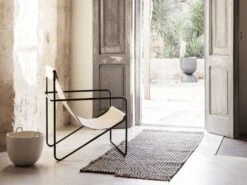 Ferm LIVING Desert Lounge Chair Black Frame 24 Ferm LIVING Desert Lounge Chair Black Frame -Outdoor Furniture desert lounge chair 6