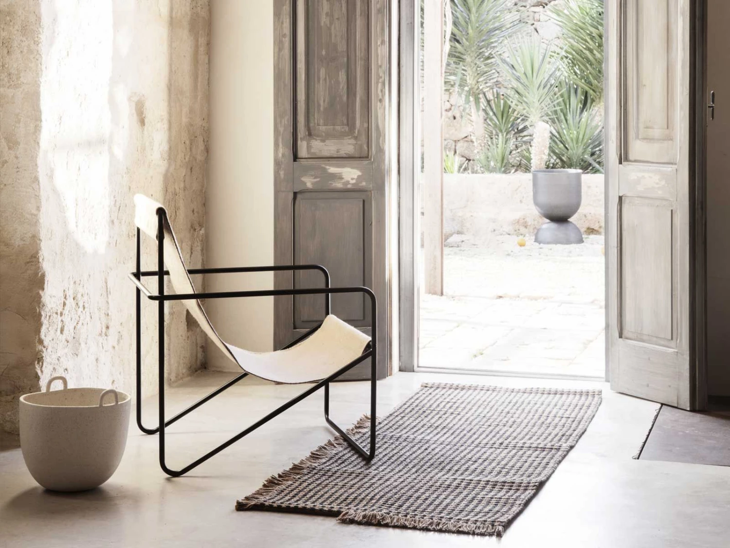 Ferm LIVING Desert Lounge Chair Black Frame 12 Ferm LIVING Desert Lounge Chair Black Frame - Image 10