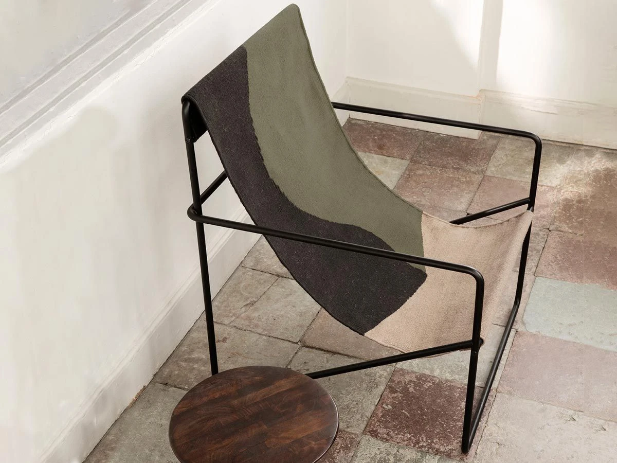 Ferm LIVING Desert Lounge Chair Black Frame 13 Ferm LIVING Desert Lounge Chair Black Frame - Image 11