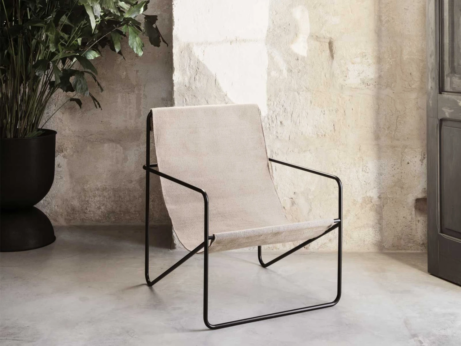 Ferm LIVING Desert Lounge Chair Black Frame 3 Ferm LIVING Desert Lounge Chair Black Frame
