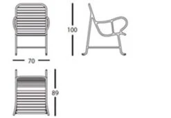 Gardenias Armchair Outdoor 11 Gardenias Armchair Outdoor -Outdoor Furniture dimensioni 319x219 3 6
