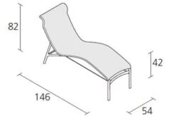 Long Frame 419 Chaise Lounge 7 Long Frame 419 Chaise Lounge -Outdoor Furniture dimensioni 319x219 4 73