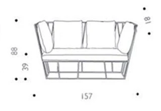 Hervè Sofa 4 Hervè Sofa - Image 2
