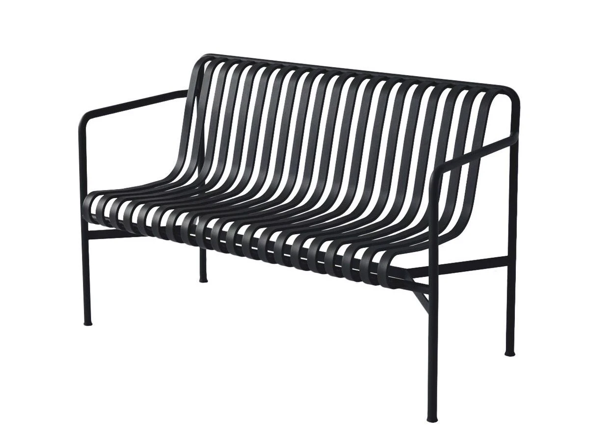 Hay Palissade Dining Bench With Armrest 4 Hay Palissade Dining Bench With Armrest - Image 2