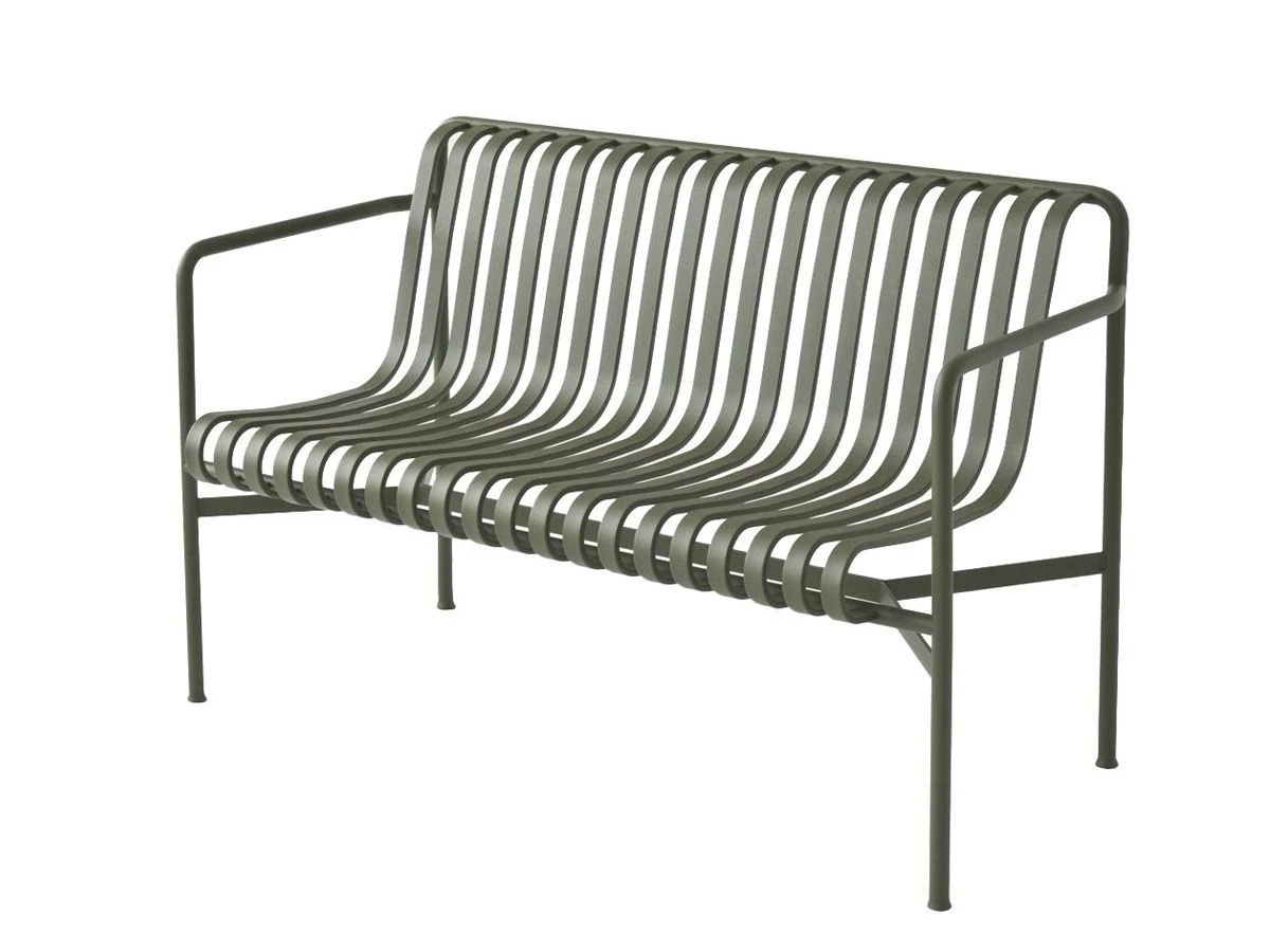 Hay Palissade Dining Bench With Armrest 6 Hay Palissade Dining Bench With Armrest - Image 4