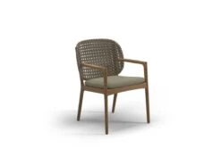 Kay Dining Chair With Arms -Outdoor Furniture dining chair with arms gloster 3 1 3