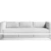 DNA 3 Seater Sofa - White / Silvertex Ice 1 DNA 3 Seater Sofa - White / Silvertex Ice -Outdoor Furniture dna