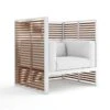 Dna Teak Normando Lounge Chair -Outdoor Furniture dna teak armchair gb 11