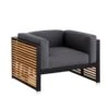 Dna Teak Lounge Chair -Outdoor Furniture dna teak armchair gb 1