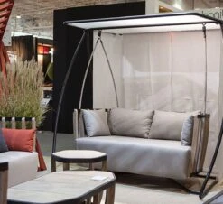 Swing Coffee Table XL -Outdoor Furniture dondolo ethimo 1 1