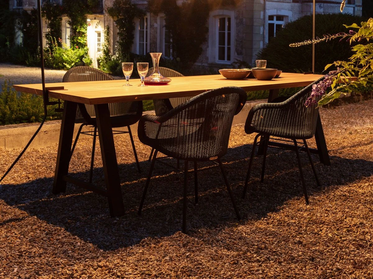 Edgard Dining Chair With Steel A Base 5 Edgard Dining Chair With Steel A Base - Image 3