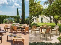 EMU Twins Armchair Alu-Teak -Outdoor Furniture emutwins alu teak armchair 2 1