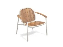 EMU Twins Lounge Chair Alu-Teak