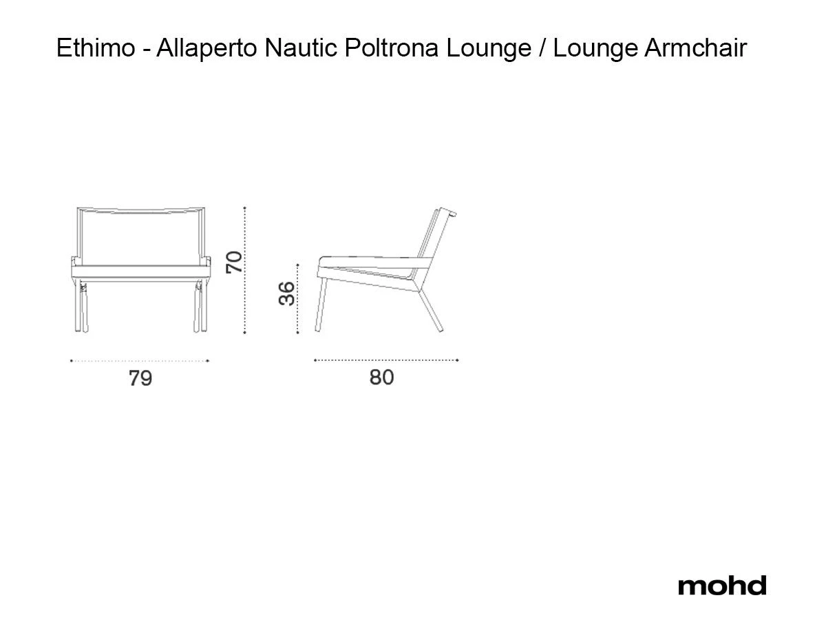 Allaperto Nautic Lounge Armchair 11 Allaperto Nautic Lounge Armchair - Image 9