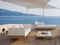 Baia Coffee Table - L. 90 Cm -Outdoor Furniture ethimo baia coffee table