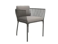 Venexia Dining Armchair 14 Venexia Dining Armchair -Outdoor Furniture ethimo venexia grey linen color