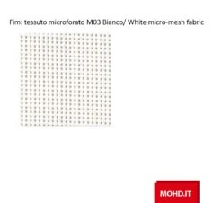 Flexy Large Sliding Awning - White Micro-Mesh Fabric -Outdoor Furniture flexy white micro mesh ombrellone fim