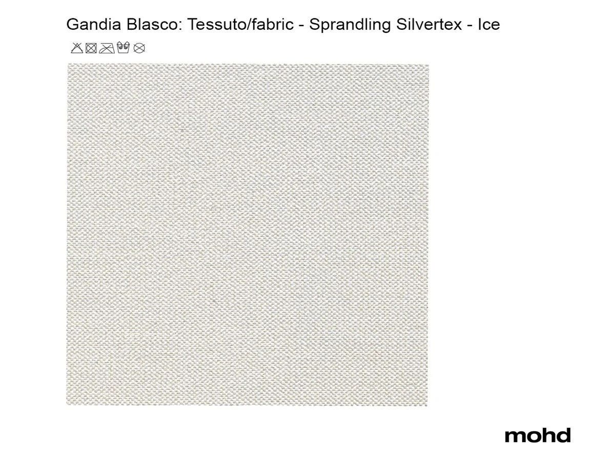 Dna Lounge Chair - White / Silvertex Ice 5 Dna Lounge Chair - White / Silvertex Ice - Image 3