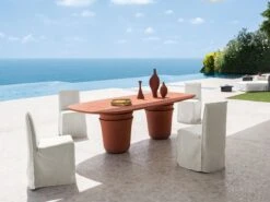 Kasane 33 Outdoor Table 21 Kasane 33 Outdoor Table -Outdoor Furniture gervasoni kasane 33 terracotta 2