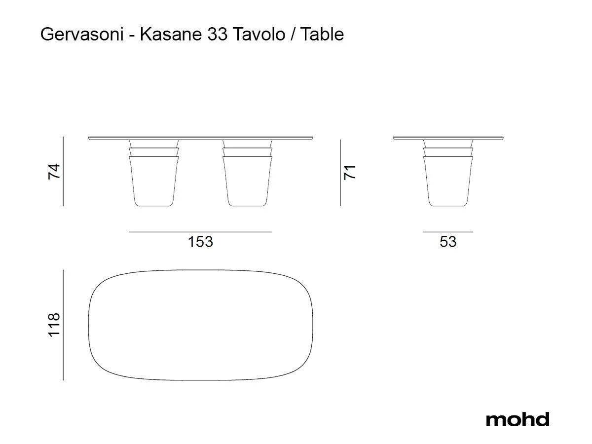 Kasane 33 Outdoor Table 13 Kasane 33 Outdoor Table - Image 11