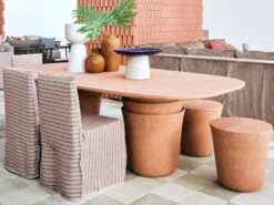 Kasane 33 Outdoor Table 22 Kasane 33 Outdoor Table -Outdoor Furniture gervasoni kasane terracotta 3