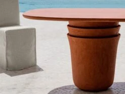 Kasane 33 Outdoor Table 20 Kasane 33 Outdoor Table -Outdoor Furniture gervasoni kasane terracotta 4