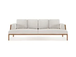 Grand Life Sofa XL - Teak/Light Grey Rope